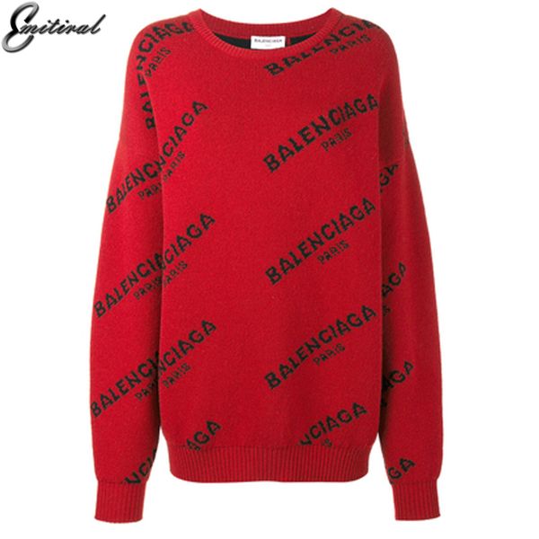 2017 autumn winter sweaters and pullovers long sleeves thick warm knitted letters sweater casual oversize knitwear black, White;black
2017 autumn winter sweaters and pullovers long sleeves thick warm knitted letters sweater casual oversize knitwear black, White;black