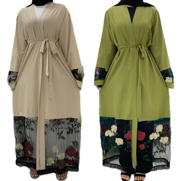 ethnic clothing abaya muslim women open kimono floral embroidery patchwork maxi robe islamic dubai middle east arab jilbab ramadan gown fash, Red
ethnic clothing abaya muslim women open kimono floral embroidery patchwork maxi robe islamic dubai middle east arab jilbab ramadan gown fash, Red
