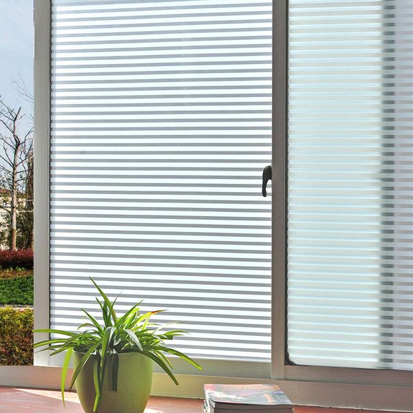 45*200cm Self-adhesive Window Film Privacy Glass Foil Frosted Stickers With Glue Stripes&blinds White Living Room Sliding Door
45*200cm Self-adhesive Window Film Privacy Glass Foil Frosted Stickers With Glue Stripes&blinds White Living Room Sliding Door