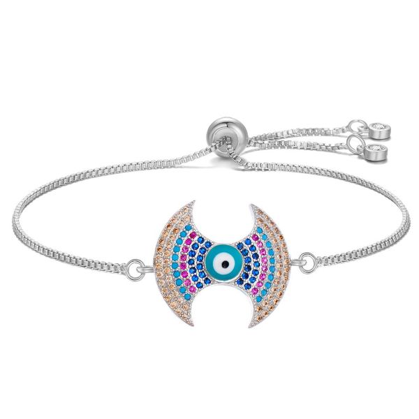 handmade sparkling tennis charm bracelets & bangles women good quality silver evil eye bracelet femme vintage jewelry, Golden;silver
handmade sparkling tennis charm bracelets & bangles women good quality silver evil eye bracelet femme vintage jewelry, Golden;silver