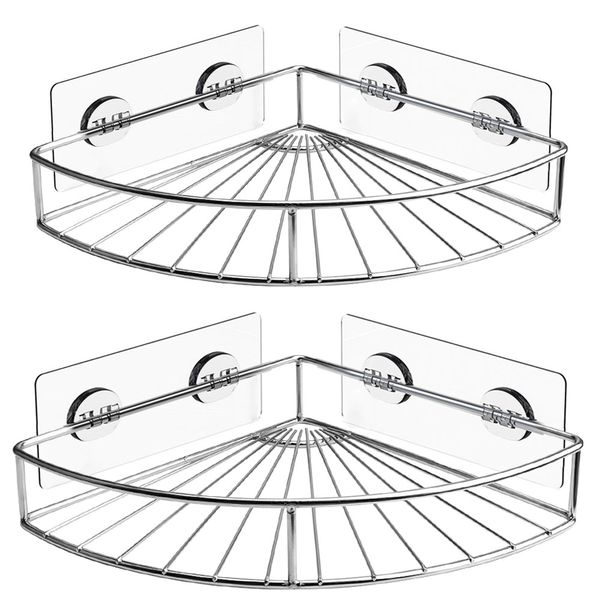 2pc stainless steel bathroom corner shelf shower shampoo soap cosmetic shelves kitchen accessories storage organizer rack holder
2pc stainless steel bathroom corner shelf shower shampoo soap cosmetic shelves kitchen accessories storage organizer rack holder