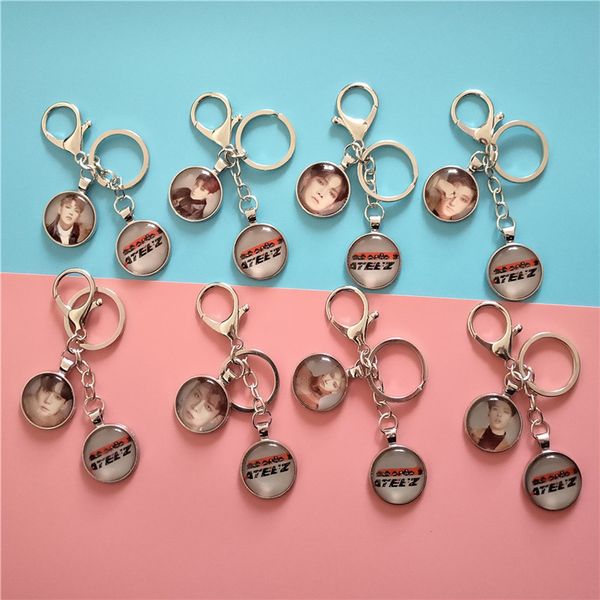 keychains kpop ateez round po key chain keyring action to answer pendant lanyard san hong joong mingi woo young seong hwa yunho fh566, Silver
keychains kpop ateez round po key chain keyring action to answer pendant lanyard san hong joong mingi woo young seong hwa yunho fh566, Silver