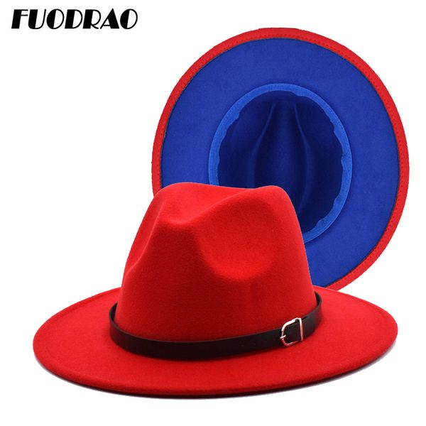 fuodrao elegant ladies autumn and winter imitation wool hat harajuku style hat high-jazz male panama f53, Blue;gray
fuodrao elegant ladies autumn and winter imitation wool hat harajuku style hat high-jazz male panama f53, Blue;gray