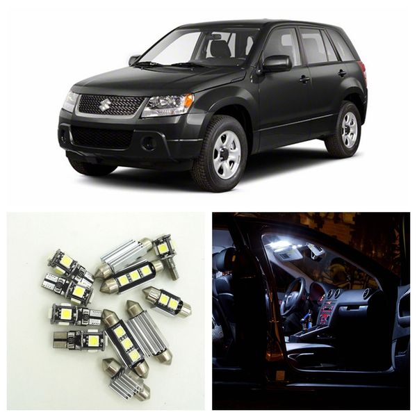 12pcs white car lamp led light bulbs interior package kit for 2006-2013 grand vitara map dome door license plate light
12pcs white car lamp led light bulbs interior package kit for 2006-2013 grand vitara map dome door license plate light