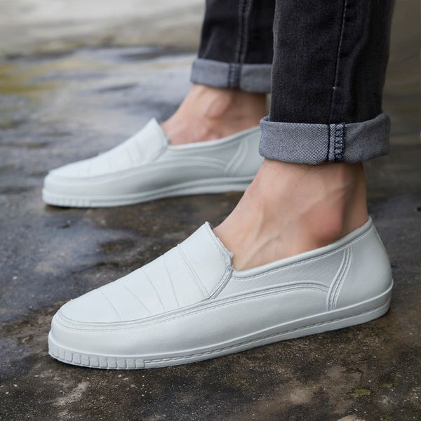 goodrsson men women casual shoes waterproof solid loafer flat non-slip soft pu shoes slip-on walk drive moccasin footwear, Black
goodrsson men women casual shoes waterproof solid loafer flat non-slip soft pu shoes slip-on walk drive moccasin footwear, Black