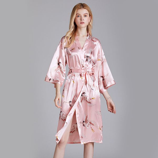 women's sleepwear samwestart faux silk wedding female summer long bridesmaid red bride morning robe satin robes women pink, Black;red
women's sleepwear samwestart faux silk wedding female summer long bridesmaid red bride morning robe satin robes women pink, Black;red