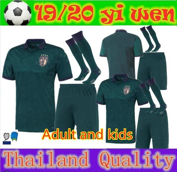 and kids 2019 2020 italy third away soccer jerseys 19 20 green maglie da calcio verratti jorginho romagnoli chiesa bonucci child shirt, Black;yellow
and kids 2019 2020 italy third away soccer jerseys 19 20 green maglie da calcio verratti jorginho romagnoli chiesa bonucci child shirt, Black;yellow