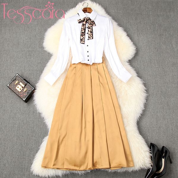 casual dresses tesscara women runway designer elegant shirt dress suit set long office party robe vintage blouse cocktail vesti, Black;gray
casual dresses tesscara women runway designer elegant shirt dress suit set long office party robe vintage blouse cocktail vesti, Black;gray