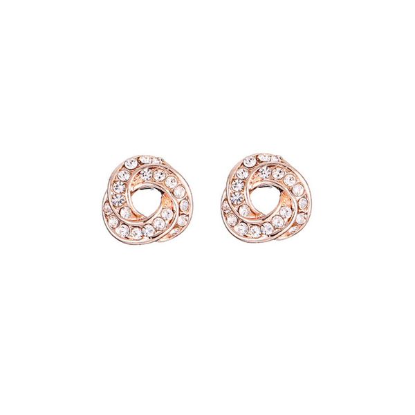 fashion spiral circle earrings female inlaid mini rhinestone popular earring creative design alloy accessories wome, Golden;silver
fashion spiral circle earrings female inlaid mini rhinestone popular earring creative design alloy accessories wome, Golden;silver