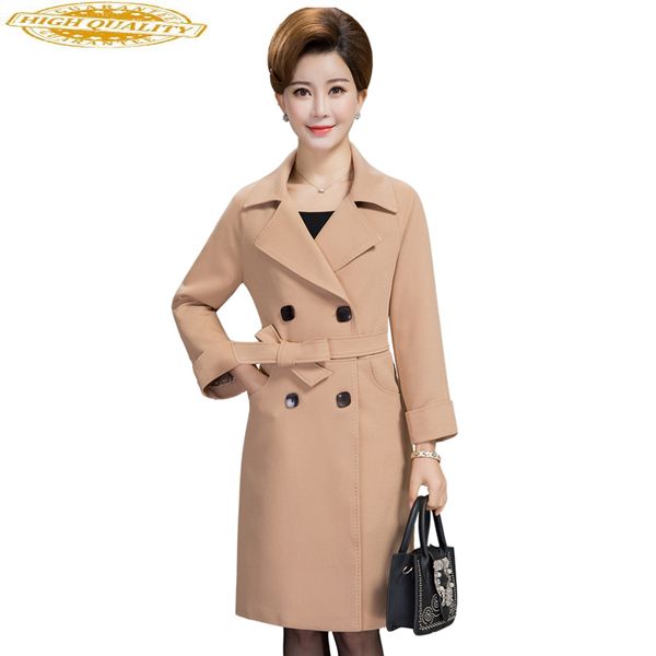 women's trench coats windbreaker plus size 4xl 5xl long coat female overcoat autumn womens clothing abrigo mujer kj223, Tan;black
women's trench coats windbreaker plus size 4xl 5xl long coat female overcoat autumn womens clothing abrigo mujer kj223, Tan;black