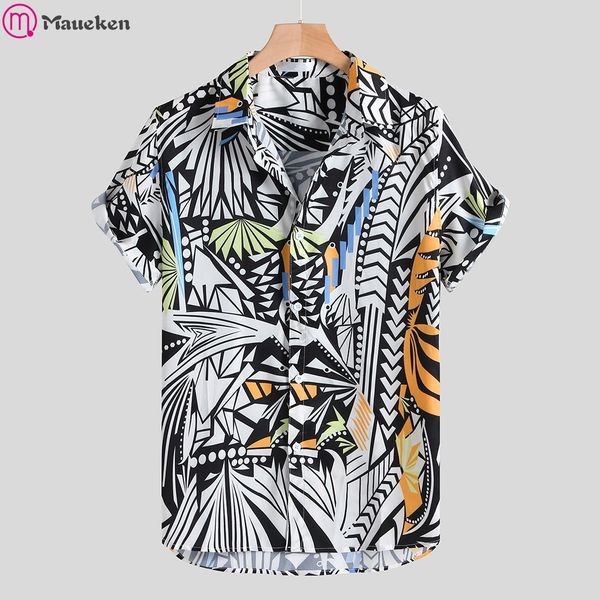 men shirt vintage ethnic printed turn down collar short sleeve loose hit color hawaiian casual shirt streetwear chemise homme, White;black
men shirt vintage ethnic printed turn down collar short sleeve loose hit color hawaiian casual shirt streetwear chemise homme, White;black