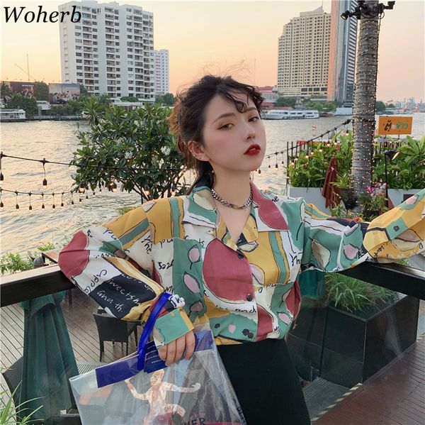 woherb vintage blouse women oil painting print 2019 summer ladies loose aesthetic shirt korean harajuku streetwear 21928, White
woherb vintage blouse women oil painting print 2019 summer ladies loose aesthetic shirt korean harajuku streetwear 21928, White
