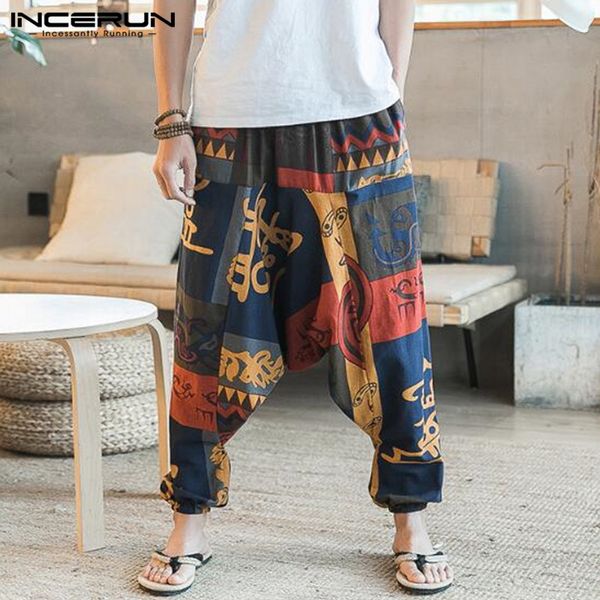 new boho casual pants hiphop aladdin baggy cotton harem pants men wide leg trousers cross-pants pantalon masculina 5xl clothing, Black
new boho casual pants hiphop aladdin baggy cotton harem pants men wide leg trousers cross-pants pantalon masculina 5xl clothing, Black