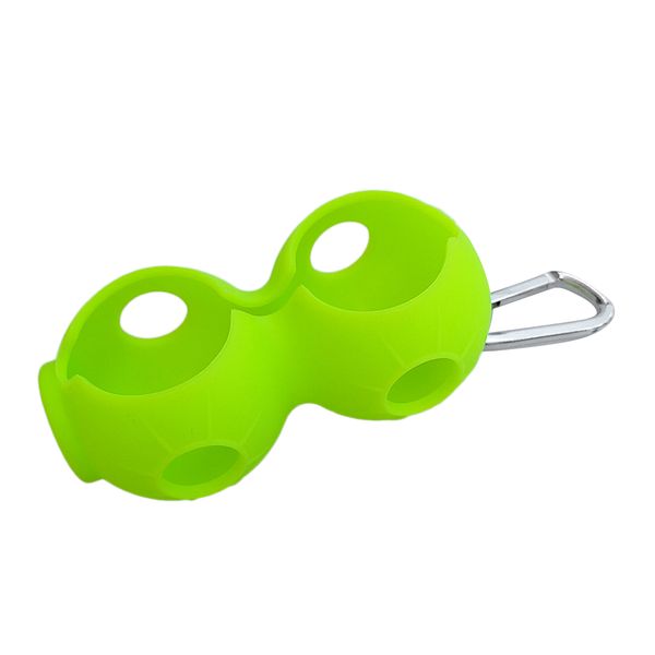 portable silicone double golf ball holders storage carrier w/clip for golf lovers gift
portable silicone double golf ball holders storage carrier w/clip for golf lovers gift