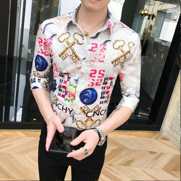 shirts for men half sleeve turn-down collar mens dress shirts hip hop fashion blouse mens clothing summer black white, White;black
shirts for men half sleeve turn-down collar mens dress shirts hip hop fashion blouse mens clothing summer black white, White;black