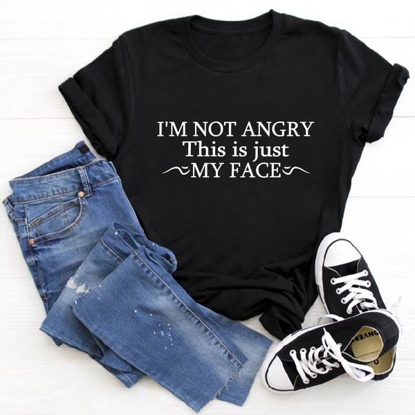 kpop summer tshirt women vogue letter i not angly this is just my face printed t shirt camisetas mujer tee shirt femme, White
kpop summer tshirt women vogue letter i not angly this is just my face printed t shirt camisetas mujer tee shirt femme, White