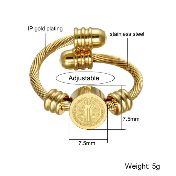 2020 fashion religious jewelry maria 18k gold stainless steel ring for men charm ring women jewelries birth gifts,1pz, Silver 
2020 fashion religious jewelry maria 18k gold stainless steel ring for men charm ring women jewelries birth gifts,1pz, Silver