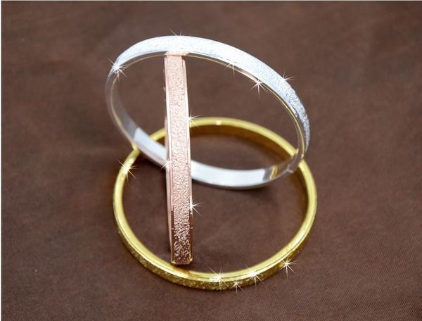 shy new arrival scrub fashion love forever bangle platinum 18k rose gold plated bracelet for couple k2634, Golden;silver
shy new arrival scrub fashion love forever bangle platinum 18k rose gold plated bracelet for couple k2634, Golden;silver