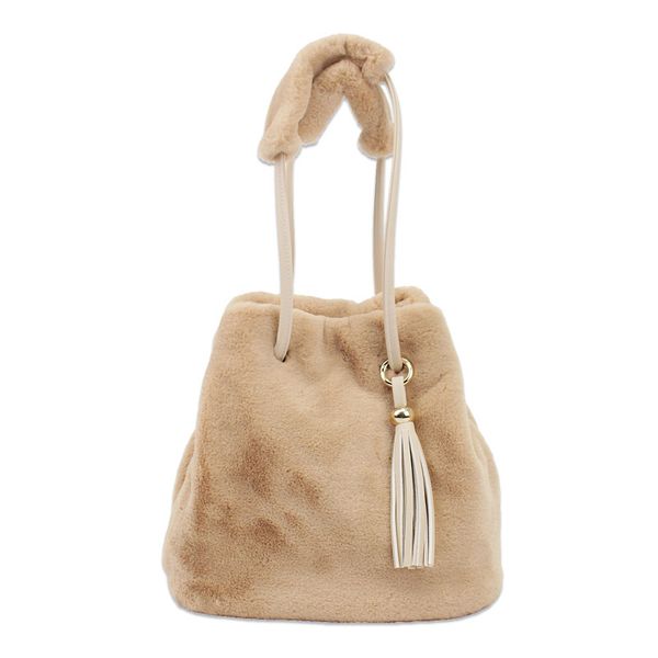 new korean style bucket bag for autumn and winter simple tassels drawstring hand furry shoulder messenger bag
new korean style bucket bag for autumn and winter simple tassels drawstring hand furry shoulder messenger bag