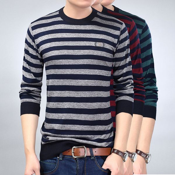 2018 new autumn fashion brand casual sweater o neck striped slim fit knitting mens sweaters and pullovers men pullover men -3xl, White;black
2018 new autumn fashion brand casual sweater o neck striped slim fit knitting mens sweaters and pullovers men pullover men -3xl, White;black