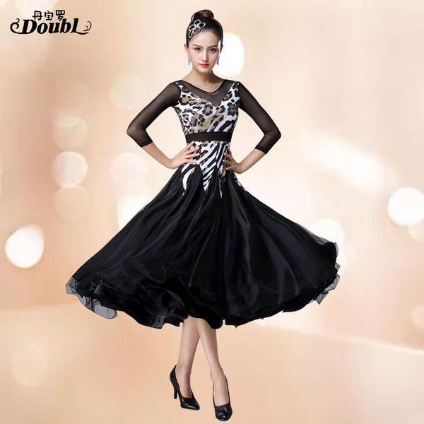 doubl three quarter sleeve ballroom dress modern new competition tango dress waltz ballroom vestido fecos summer elegant v neck, Black;red
doubl three quarter sleeve ballroom dress modern new competition tango dress waltz ballroom vestido fecos summer elegant v neck, Black;red