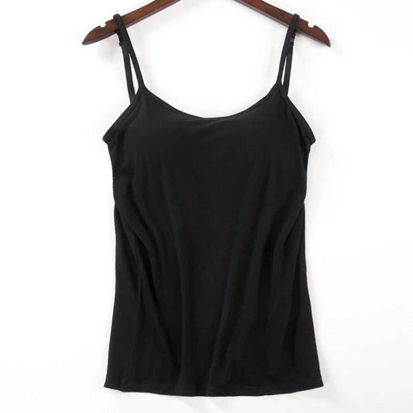 women's tanks & camis tank women bra padded modal spaghetti solid cami vest female camisole with built in 2021 fitness clothing, White
women's tanks & camis tank women bra padded modal spaghetti solid cami vest female camisole with built in 2021 fitness clothing, White