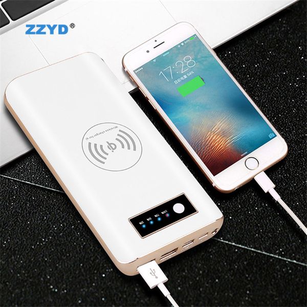 zzyd портативное зарядное устройство qi wireless charge powerbank 20000 мач зарядное устройство для мобильного телефона iphone 11 внешний ак
zzyd портативное зарядное устройство qi wireless charge powerbank 20000 мач зарядное устройство для мобильного телефона iphone 11 внешний ак