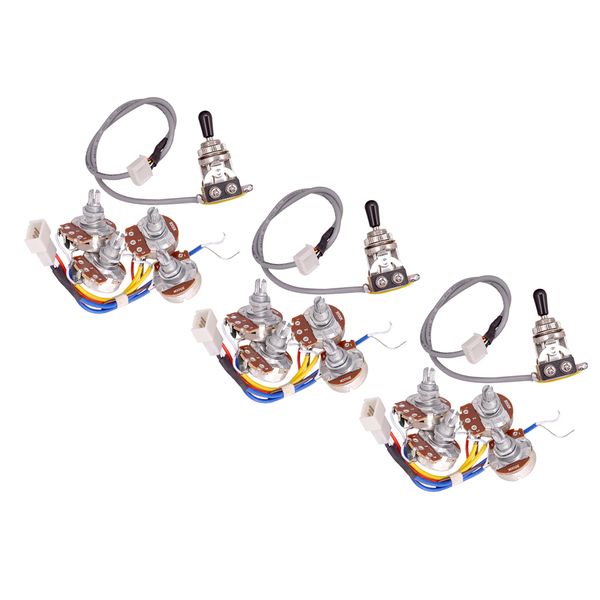 e guitars accessories a500k b500k pot 3 way toggle switch, set of 3
e guitars accessories a500k b500k pot 3 way toggle switch, set of 3