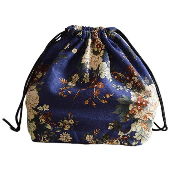 storage students bento cotton linen travel pouch school lunch bag printed picnic japanese style box portable drawstring, Blue;pink
storage students bento cotton linen travel pouch school lunch bag printed picnic japanese style box portable drawstring, Blue;pink