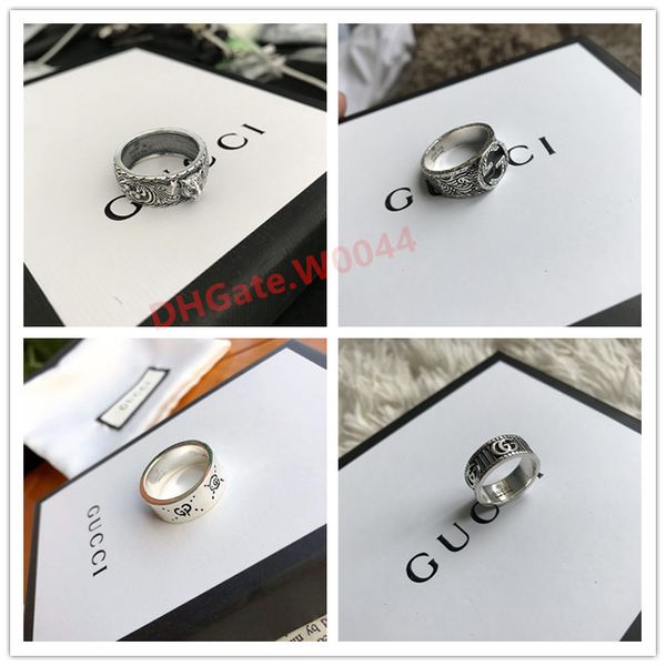 2020 brand men designer ring 925 sterling silver ring personality vintage rings luxury men women jewelry charm boyfriend gifts
2020 brand men designer ring 925 sterling silver ring personality vintage rings luxury men women jewelry charm boyfriend gifts