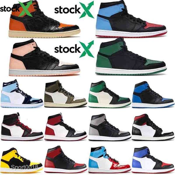size 36-46 unc chicago travis scotts high og jumpman mens womens basketball shoes fashion pine green royal blue spideraman sneakers, Black
size 36-46 unc chicago travis scotts high og jumpman mens womens basketball shoes fashion pine green royal blue spideraman sneakers, Black
