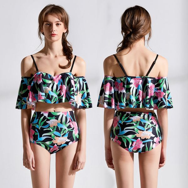 two piece flounce swimsuit sling push up under wire swimwear women high waist tankini bathing suit quick dry swimming suit beach
two piece flounce swimsuit sling push up under wire swimwear women high waist tankini bathing suit quick dry swimming suit beach