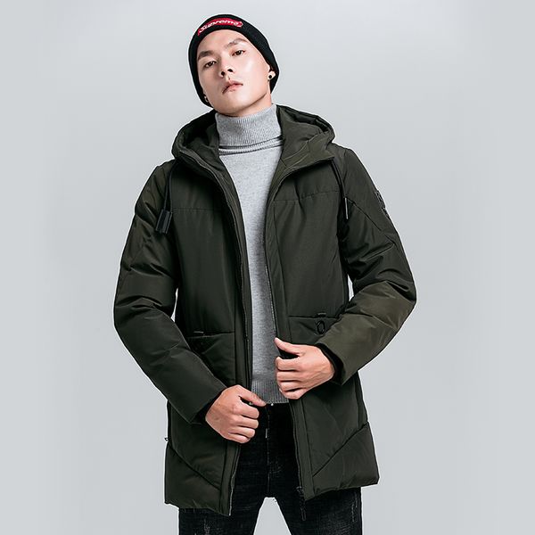 men casual hooded parka 2019 winter mens cotton slim fit coat thick warm homme's parka zipper jacket, Tan;black
men casual hooded parka 2019 winter mens cotton slim fit coat thick warm homme's parka zipper jacket, Tan;black