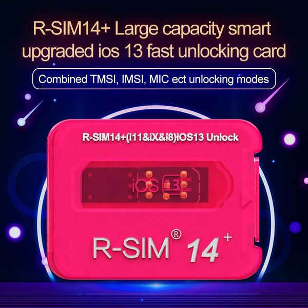 new rsim14 + rsim 14+ rsim 14 + unlock card ios13 smart upgraded ios13 quick sim unlocking for iphone 11 pro max x xs 8 plus 7 6 ios 13
new rsim14 + rsim 14+ rsim 14 + unlock card ios13 smart upgraded ios13 quick sim unlocking for iphone 11 pro max x xs 8 plus 7 6 ios 13