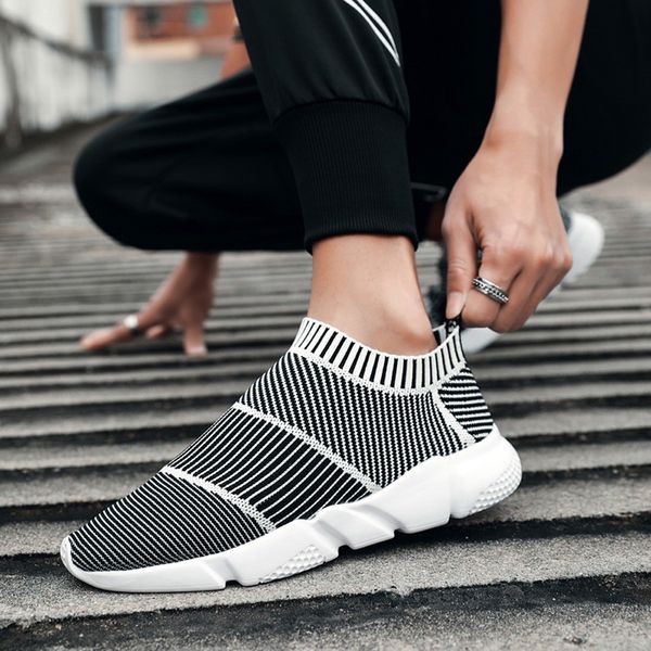 men sock shoes large size 39-44 running shoes slip on flats mesh breathable sports gym fitness athletic men sneakers
men sock shoes large size 39-44 running shoes slip on flats mesh breathable sports gym fitness athletic men sneakers