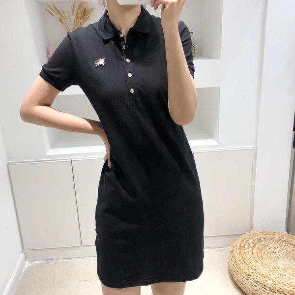 fashion womens brand polo dresses new arrival summer women shirt dresses polos casual streetwear 5 colors yf203142, Black;pink
fashion womens brand polo dresses new arrival summer women shirt dresses polos casual streetwear 5 colors yf203142, Black;pink