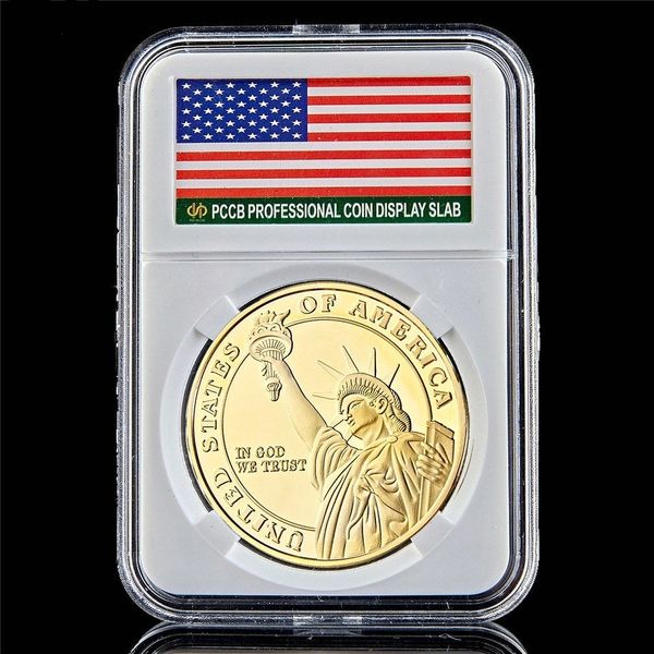 collectible us in god we trust medal of honor liberty 1oz gold plated commemorative coin w/pccb box
collectible us in god we trust medal of honor liberty 1oz gold plated commemorative coin w/pccb box