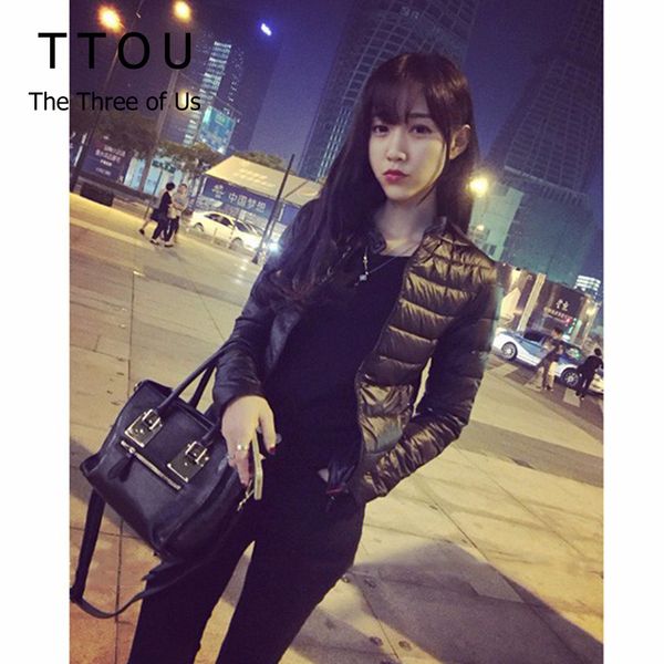 ttou women winter short coat casual warm down outwear solid cotton padded warm outwear oversized coat plus size s-3xl, Black;brown
ttou women winter short coat casual warm down outwear solid cotton padded warm outwear oversized coat plus size s-3xl, Black;brown