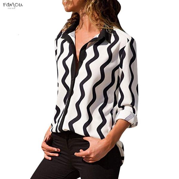 Sexy Striped V Neck Blouse Women Casual Long Sleeve Button Front Shirt Large Ladies Fashion Work Wear Tops Size Blouse Pt
Sexy Striped V Neck Blouse Women Casual Long Sleeve Button Front Shirt Large Ladies Fashion Work Wear Tops Size Blouse Pt
