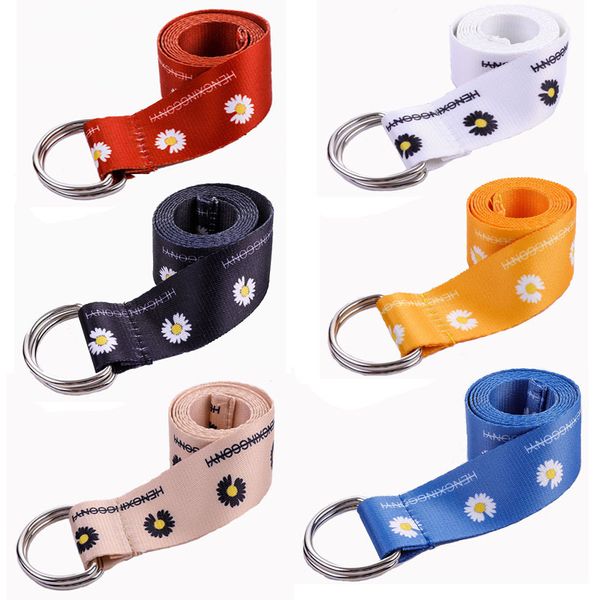 2020 new daisy print nylon belts for women men metal d buckle candy colors canvas youth long female black red harajuku waistband, Black;brown
2020 new daisy print nylon belts for women men metal d buckle candy colors canvas youth long female black red harajuku waistband, Black;brown