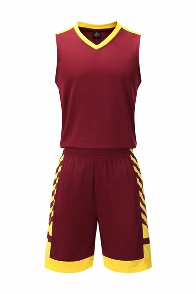 basketball jersey sets for men good quality new style 66, Black;red