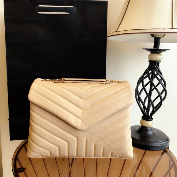 handbags y-shaped quilted real leather women bags chain shoulder bag flap bag multiple colour 2 sizes 24cm and 31cm
handbags y-shaped quilted real leather women bags chain shoulder bag flap bag multiple colour 2 sizes 24cm and 31cm