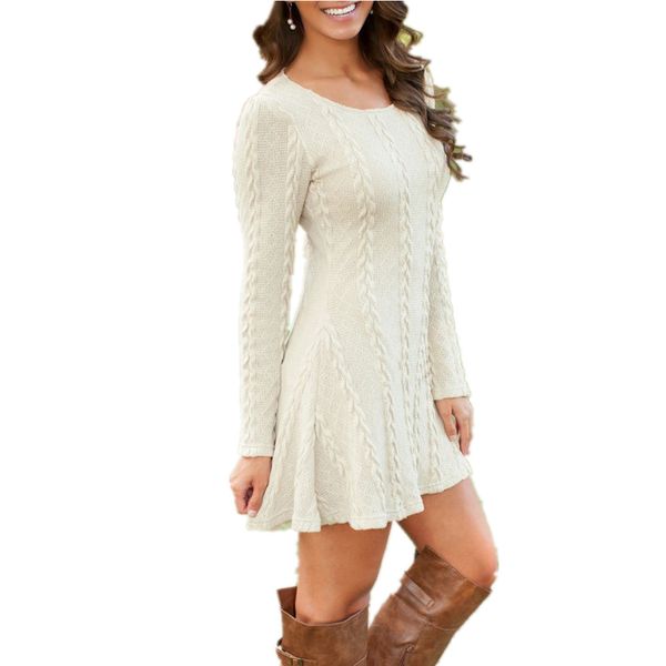 long dress woman clothes women causal plus size s 5xl short dress female autumn winter white long sleeve loose knitted sweaters dresses, Black;gray
long dress woman clothes women causal plus size s 5xl short dress female autumn winter white long sleeve loose knitted sweaters dresses, Black;gray