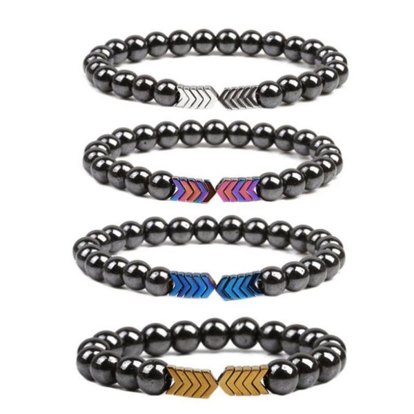 magnetic hematite bracelet colored v arrow beads handmade beading bracelet for men or women jewelry wholesale, Black
magnetic hematite bracelet colored v arrow beads handmade beading bracelet for men or women jewelry wholesale, Black