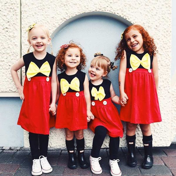 baby girl bow dresses kids holiday play party dress sister outfit lovely sundress kids baby girlstoddler princess clothing, Red;yellow
baby girl bow dresses kids holiday play party dress sister outfit lovely sundress kids baby girlstoddler princess clothing, Red;yellow