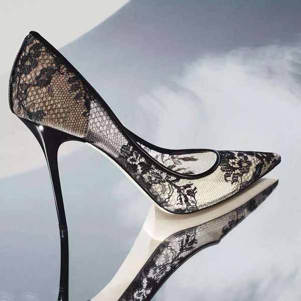 Elegant Lace Women Pumps High Heels Transparent Flower Lace Wedding Shoes Women Pointed Toe Sexy Party Shoes
Elegant Lace Women Pumps High Heels Transparent Flower Lace Wedding Shoes Women Pointed Toe Sexy Party Shoes