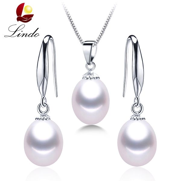 lindo brand classic 925 sterling silver jewelry set genuine freshwater pearl necklace/earrings for women promotion t190626
lindo brand classic 925 sterling silver jewelry set genuine freshwater pearl necklace/earrings for women promotion t190626