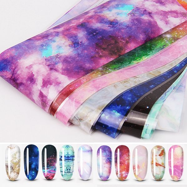 10pcs/set holographic starry sky nail art transfer sticker paper galaxy style nail foil stickers decals decoration manicure, Black
10pcs/set holographic starry sky nail art transfer sticker paper galaxy style nail foil stickers decals decoration manicure, Black