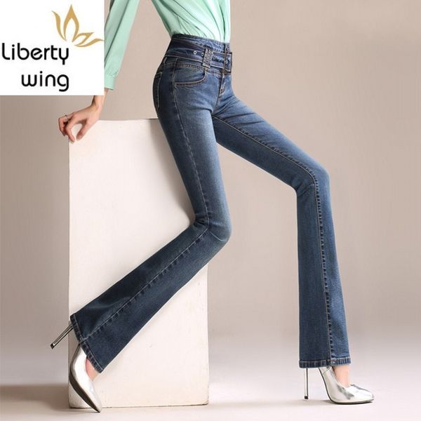 women's jeans arrival personality buckle design womens high waist denim wide leg pants autumn comfort stretch female trousers, Blue
women's jeans arrival personality buckle design womens high waist denim wide leg pants autumn comfort stretch female trousers, Blue