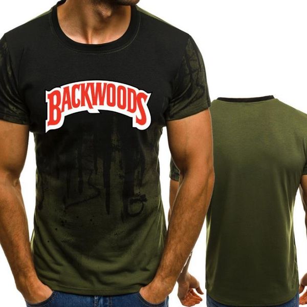 letters printed short sleeved outdoor tees hombres backwoods mens t shirts summer casual, White;black
letters printed short sleeved outdoor tees hombres backwoods mens t shirts summer casual, White;black